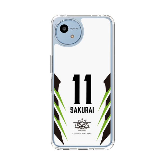 スリムプロテクションケース［ レバンガ北海道 - #11 SAKURAI - AWAY - 裏 ］
