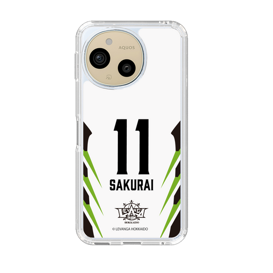 スリムプロテクションケース［ レバンガ北海道 - #11 SAKURAI - AWAY - 裏 ］
