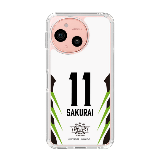 スリムプロテクションケース［ レバンガ北海道 - #11 SAKURAI - AWAY - 裏 ］