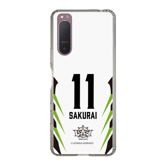 スリムプロテクションケース［ レバンガ北海道 - #11 SAKURAI - AWAY - 裏 ］