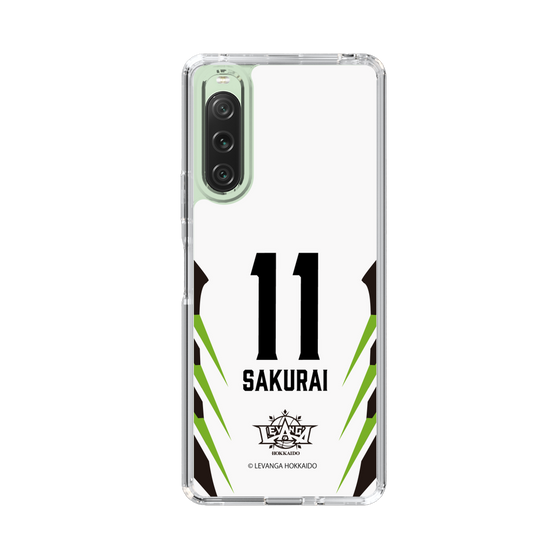スリムプロテクションケース［ レバンガ北海道 - #11 SAKURAI - AWAY - 裏 ］