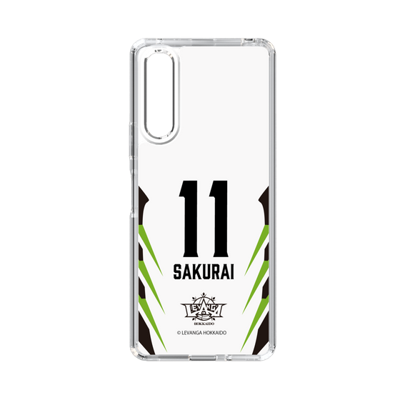 スリムプロテクションケース［ レバンガ北海道 - #11 SAKURAI - AWAY - 裏 ］