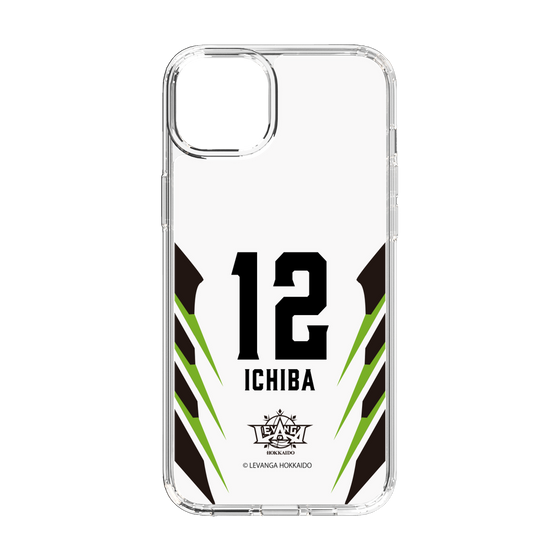 スリムプロテクションケース［ レバンガ北海道 - #12 ICHIBA - AWAY - 裏 ］