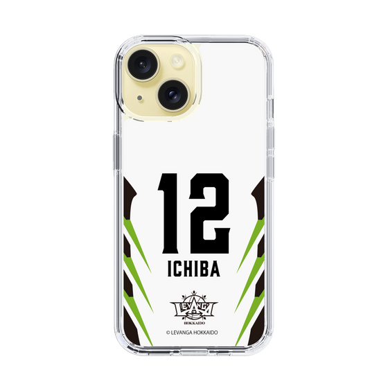スリムプロテクションケース［ レバンガ北海道 - #12 ICHIBA - AWAY - 裏 ］