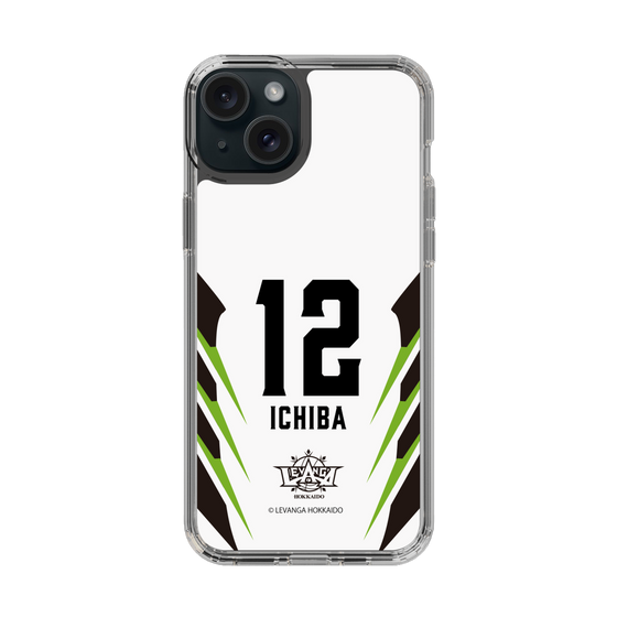 スリムプロテクションケース［ レバンガ北海道 - #12 ICHIBA - AWAY - 裏 ］