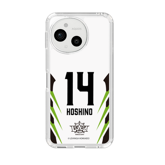 スリムプロテクションケース［ レバンガ北海道 - #14 HOSHINO - AWAY - 裏 ］