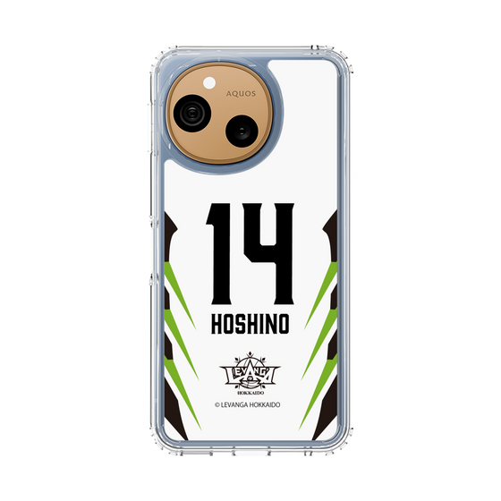スリムプロテクションケース［ レバンガ北海道 - #14 HOSHINO - AWAY - 裏 ］