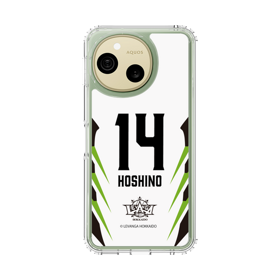 スリムプロテクションケース［ レバンガ北海道 - #14 HOSHINO - AWAY - 裏 ］