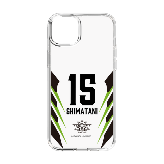 スリムプロテクションケース［ レバンガ北海道 - #15 SHIMATANI - AWAY - 裏 ］