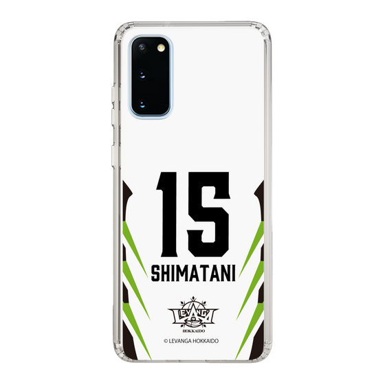 スリムプロテクションケース［ レバンガ北海道 - #15 SHIMATANI - AWAY - 裏 ］
