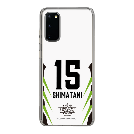 スリムプロテクションケース［ レバンガ北海道 - #15 SHIMATANI - AWAY - 裏 ］