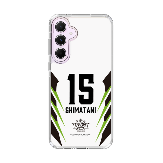 スリムプロテクションケース［ レバンガ北海道 - #15 SHIMATANI - AWAY - 裏 ］