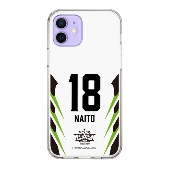 スリムプロテクションケース［ レバンガ北海道 - #18 NAITO - AWAY - 裏 ］