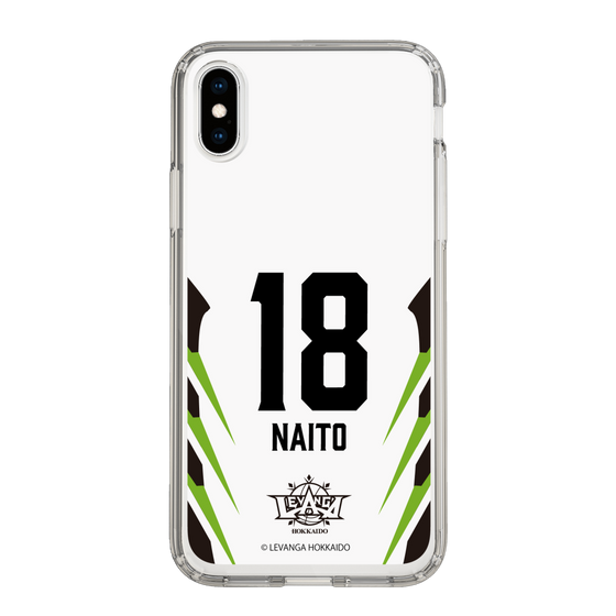 スリムプロテクションケース［ レバンガ北海道 - #18 NAITO - AWAY - 裏 ］