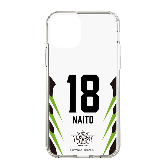 スリムプロテクションケース［ レバンガ北海道 - #18 NAITO - AWAY - 裏 ］