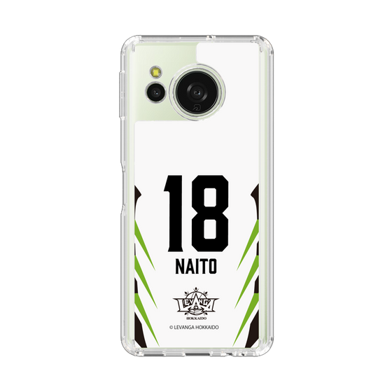 スリムプロテクションケース［ レバンガ北海道 - #18 NAITO - AWAY - 裏 ］
