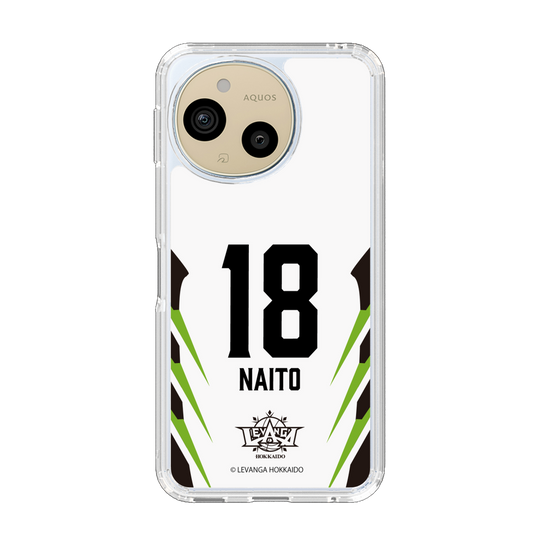 スリムプロテクションケース［ レバンガ北海道 - #18 NAITO - AWAY - 裏 ］