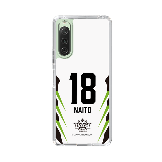 スリムプロテクションケース［ レバンガ北海道 - #18 NAITO - AWAY - 裏 ］