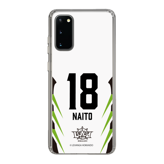 スリムプロテクションケース［ レバンガ北海道 - #18 NAITO - AWAY - 裏 ］