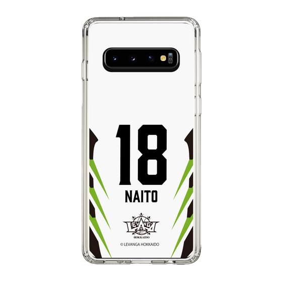 スリムプロテクションケース［ レバンガ北海道 - #18 NAITO - AWAY - 裏 ］