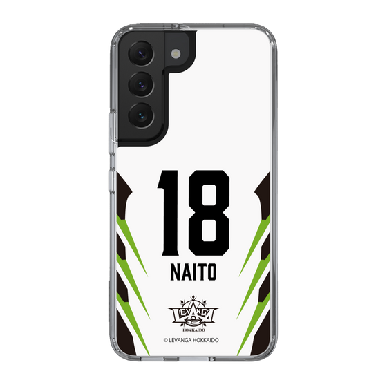 スリムプロテクションケース［ レバンガ北海道 - #18 NAITO - AWAY - 裏 ］
