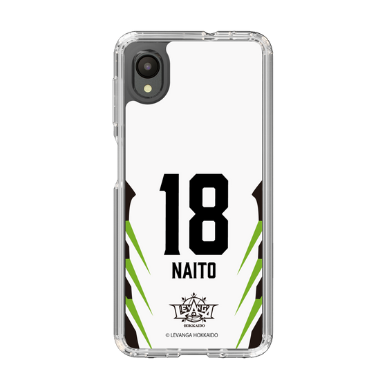 スリムプロテクションケース［ レバンガ北海道 - #18 NAITO - AWAY - 裏 ］