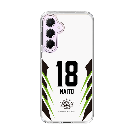 スリムプロテクションケース［ レバンガ北海道 - #18 NAITO - AWAY - 裏 ］