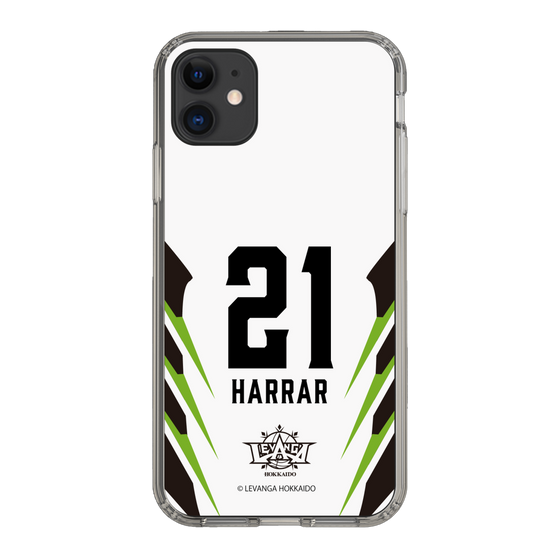 スリムプロテクションケース［ レバンガ北海道 - #21 HARRAR - AWAY - 裏 ］