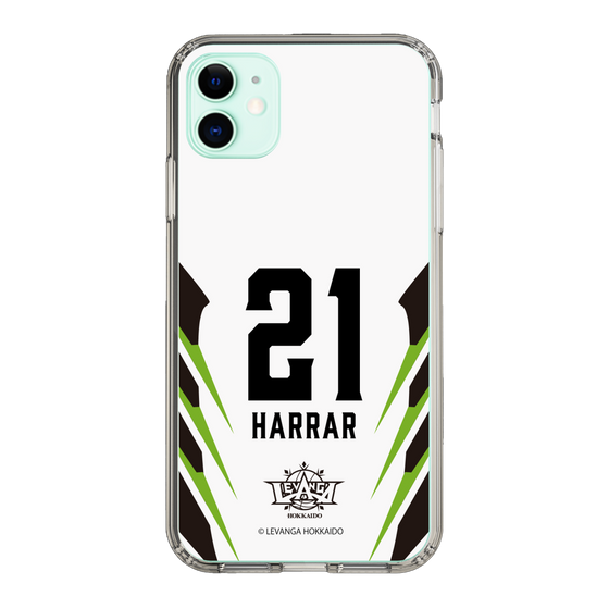 スリムプロテクションケース［ レバンガ北海道 - #21 HARRAR - AWAY - 裏 ］