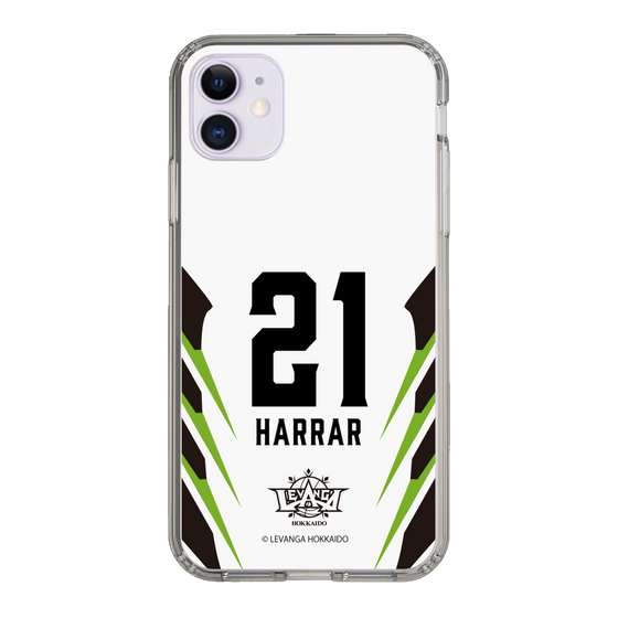 スリムプロテクションケース［ レバンガ北海道 - #21 HARRAR - AWAY - 裏 ］