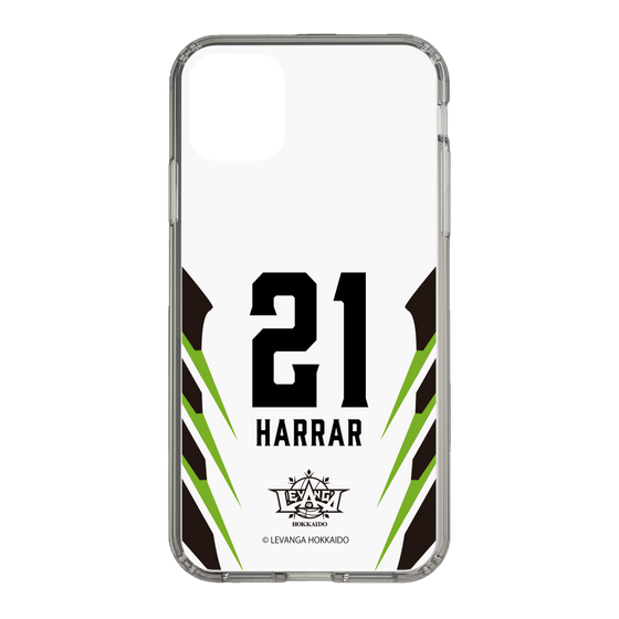 スリムプロテクションケース［ レバンガ北海道 - #21 HARRAR - AWAY - 裏 ］