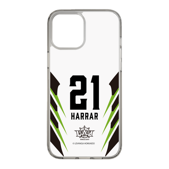 スリムプロテクションケース［ レバンガ北海道 - #21 HARRAR - AWAY - 裏 ］