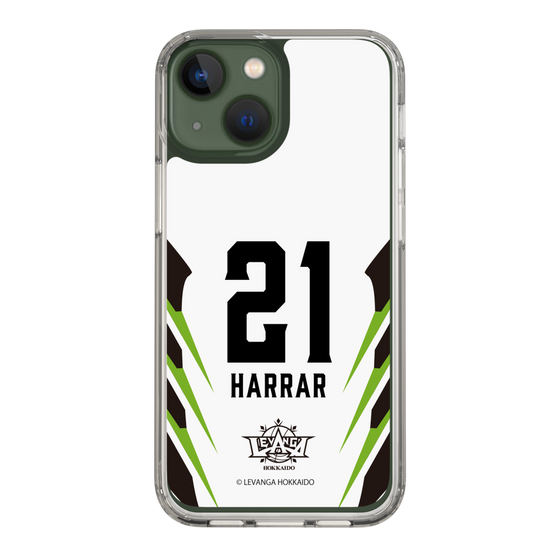 スリムプロテクションケース［ レバンガ北海道 - #21 HARRAR - AWAY - 裏 ］