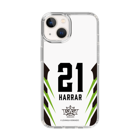 スリムプロテクションケース［ レバンガ北海道 - #21 HARRAR - AWAY - 裏 ］