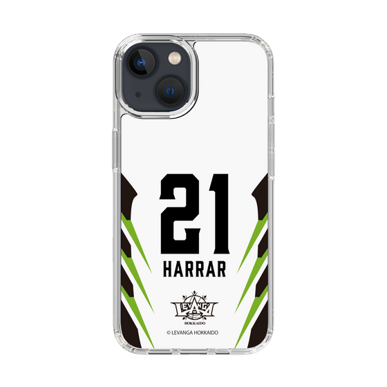 スリムプロテクションケース［ レバンガ北海道 - #21 HARRAR - AWAY - 裏 ］
