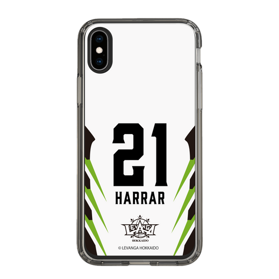 スリムプロテクションケース［ レバンガ北海道 - #21 HARRAR - AWAY - 裏 ］