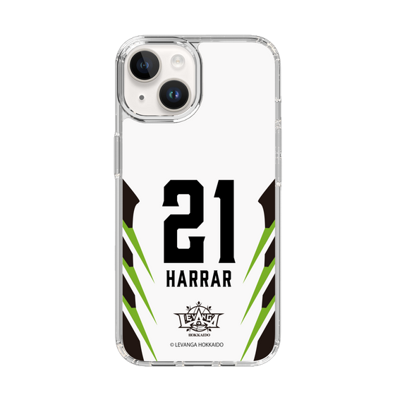 スリムプロテクションケース［ レバンガ北海道 - #21 HARRAR - AWAY - 裏 ］