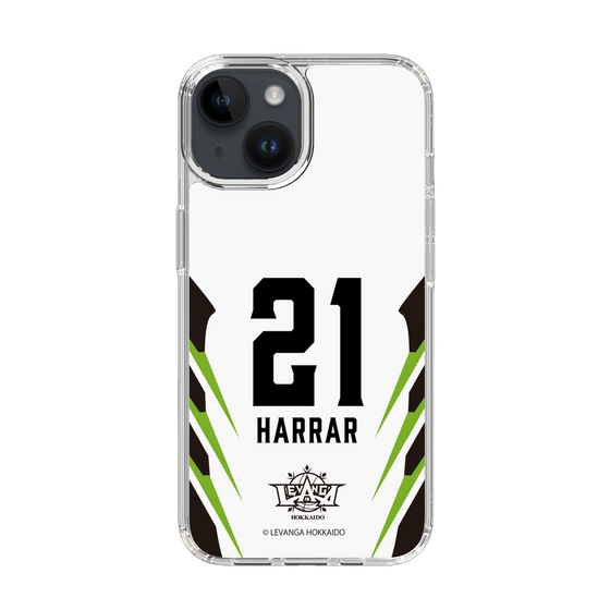 スリムプロテクションケース［ レバンガ北海道 - #21 HARRAR - AWAY - 裏 ］