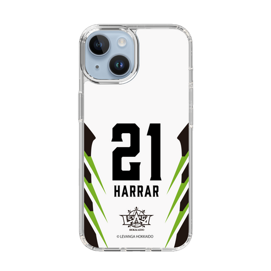 スリムプロテクションケース［ レバンガ北海道 - #21 HARRAR - AWAY - 裏 ］