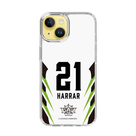 スリムプロテクションケース［ レバンガ北海道 - #21 HARRAR - AWAY - 裏 ］