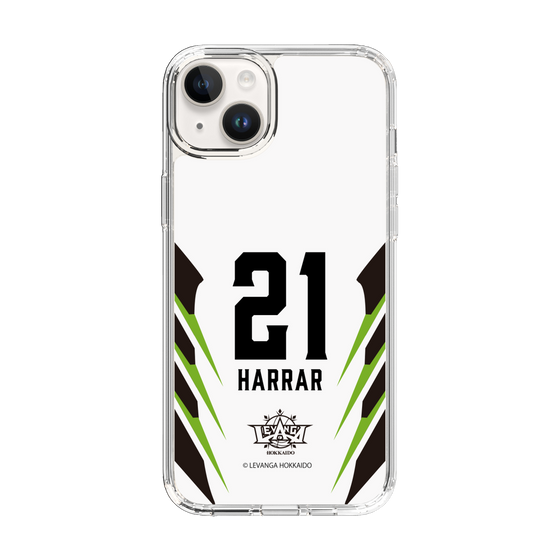 スリムプロテクションケース［ レバンガ北海道 - #21 HARRAR - AWAY - 裏 ］