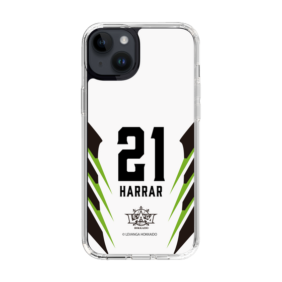 スリムプロテクションケース［ レバンガ北海道 - #21 HARRAR - AWAY - 裏 ］