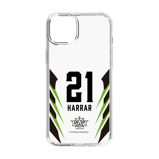 スリムプロテクションケース［ レバンガ北海道 - #21 HARRAR - AWAY - 裏 ］
