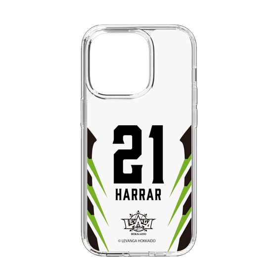 スリムプロテクションケース［ レバンガ北海道 - #21 HARRAR - AWAY - 裏 ］