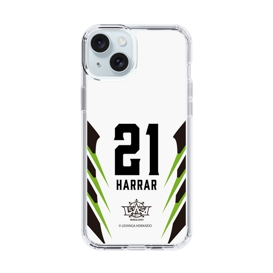 スリムプロテクションケース［ レバンガ北海道 - #21 HARRAR - AWAY - 裏 ］