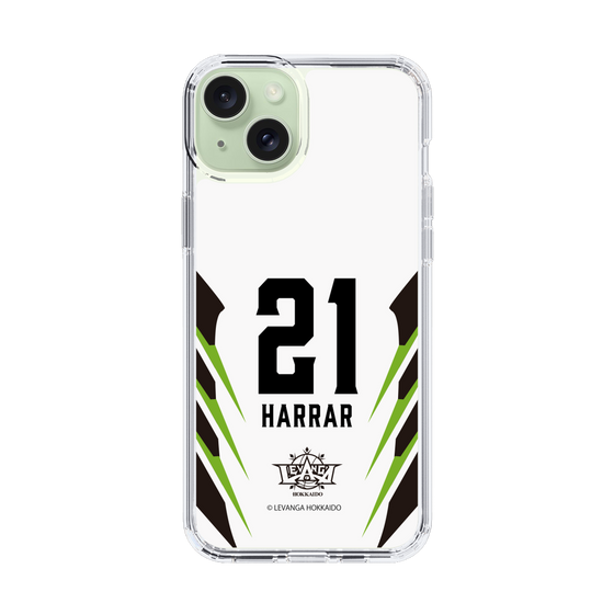 スリムプロテクションケース［ レバンガ北海道 - #21 HARRAR - AWAY - 裏 ］