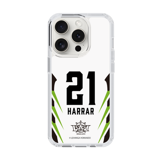 スリムプロテクションケース［ レバンガ北海道 - #21 HARRAR - AWAY - 裏 ］