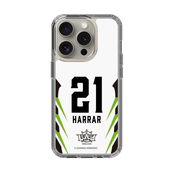 スリムプロテクションケース［ レバンガ北海道 - #21 HARRAR - AWAY - 裏 ］