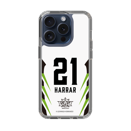 スリムプロテクションケース［ レバンガ北海道 - #21 HARRAR - AWAY - 裏 ］
