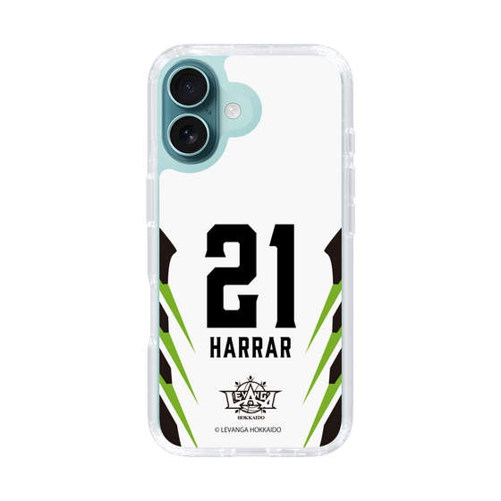 スリムプロテクションケース［ レバンガ北海道 - #21 HARRAR - AWAY - 裏 ］